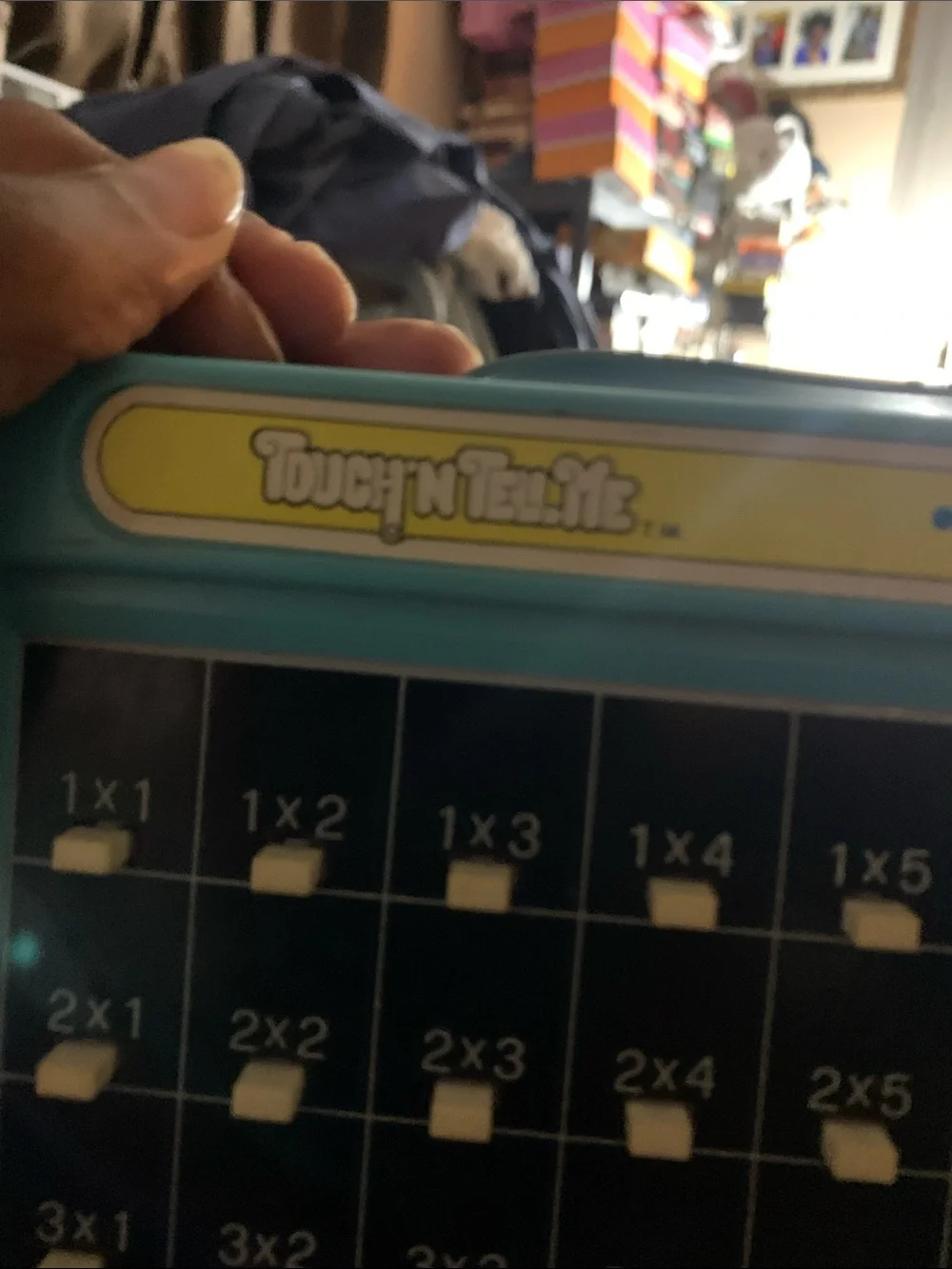 Touch ‘N’ Tell Me Multiplication Calculator Education Toy Functions Hands On